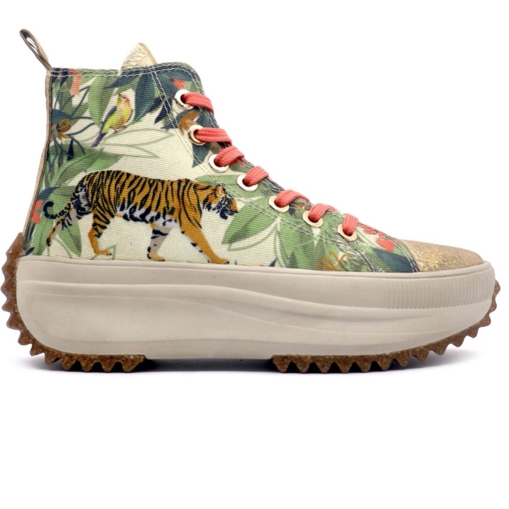 Jatarea Jui Round Toe Platform Designer Sneakers/Tennis Shoes Women’s Size 10 - Picture 2 of 4